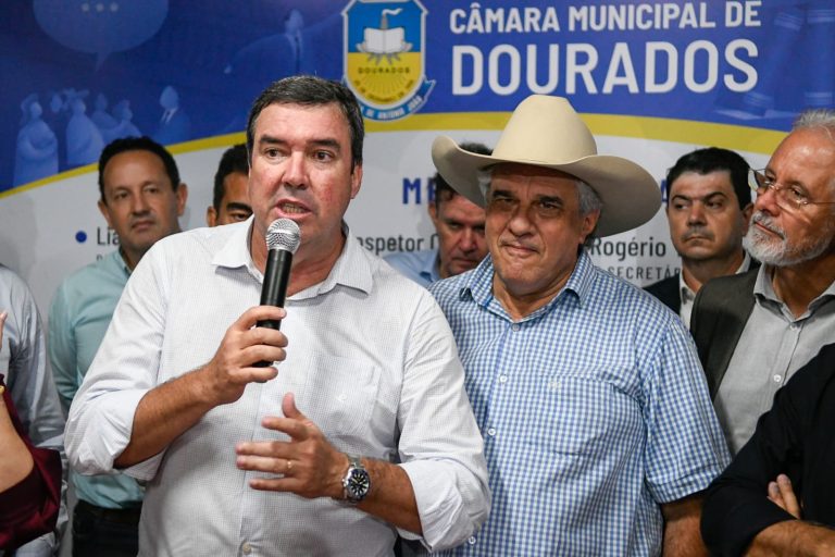 Governo Riedel valoriza setor agropecuário e garante obras de infraestrutura em Dourados Governo Riedel valoriza setor agropecuário e garante obras de infraestrutura em Dourados