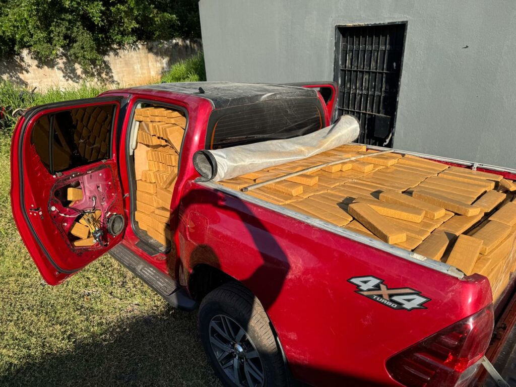 Polícia Civil apreende mais 1,7 tonelada de maconha em Bela Vista