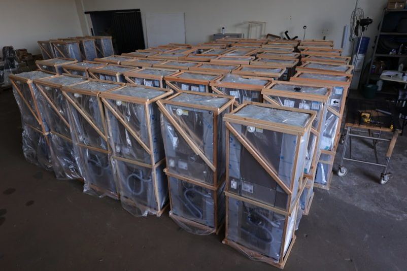 Prefeitura recebe nova remessa de equipamentos para reforçar unidades de saúde Prefeitura recebe nova remessa de equipamentos para reforçar unidades de saúde