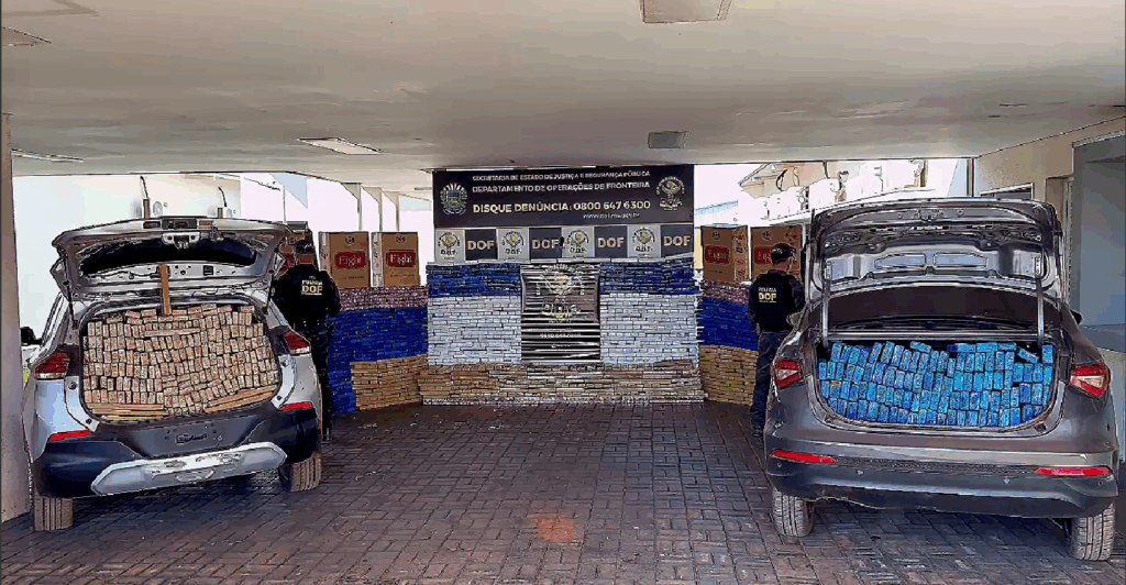 Em menos de 15 dias DOF intercepta segundo comboio com drogas e cigarros Em menos de 15 dias DOF intercepta segundo comboio com drogas e cigarros