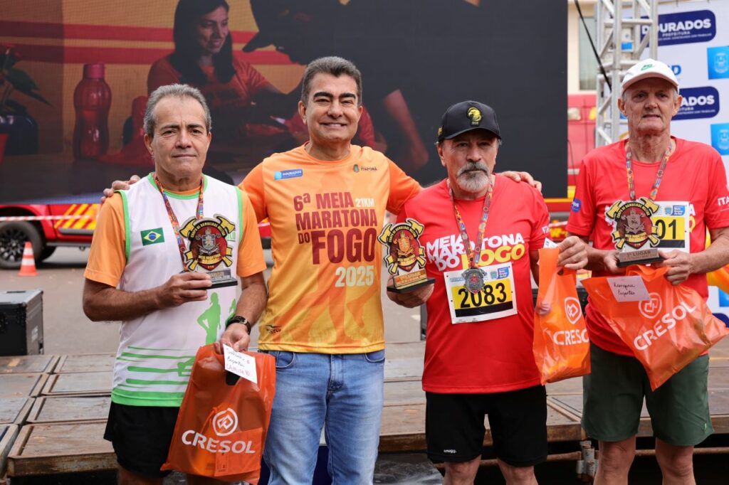 Meia Maratona do Fogo resgata tradição com corredores de Dourados e região Meia Maratona do Fogo resgata tradição com corredores de Dourados e região