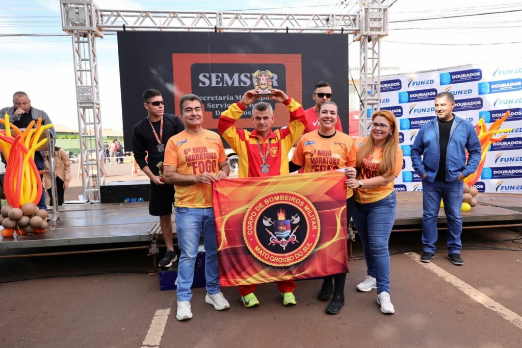Meia Maratona do Fogo resgata tradição com corredores de Dourados e região Meia Maratona do Fogo resgata tradição com corredores de Dourados e região