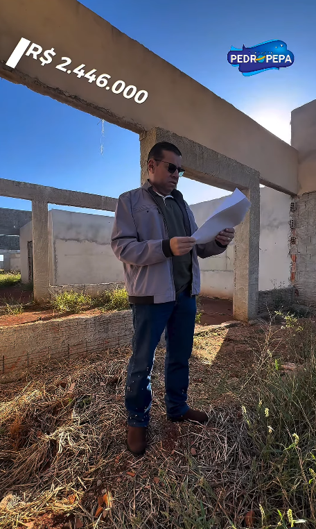Pepa quer retomada das obras no Ceim do Bairro Campina Verde Pepa quer retomada das obras no Ceim do Bairro Campina Verde