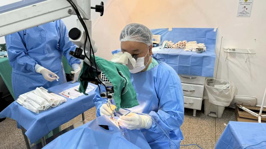 Itaquiraí realiza mais de 170 cirurgias oftalmológicas no fim de semana