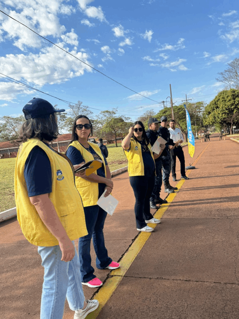 Prefeitura realiza ação da Semana Nacional do Trânsito na 4ª Brigada de Cavalaria Mecanizada