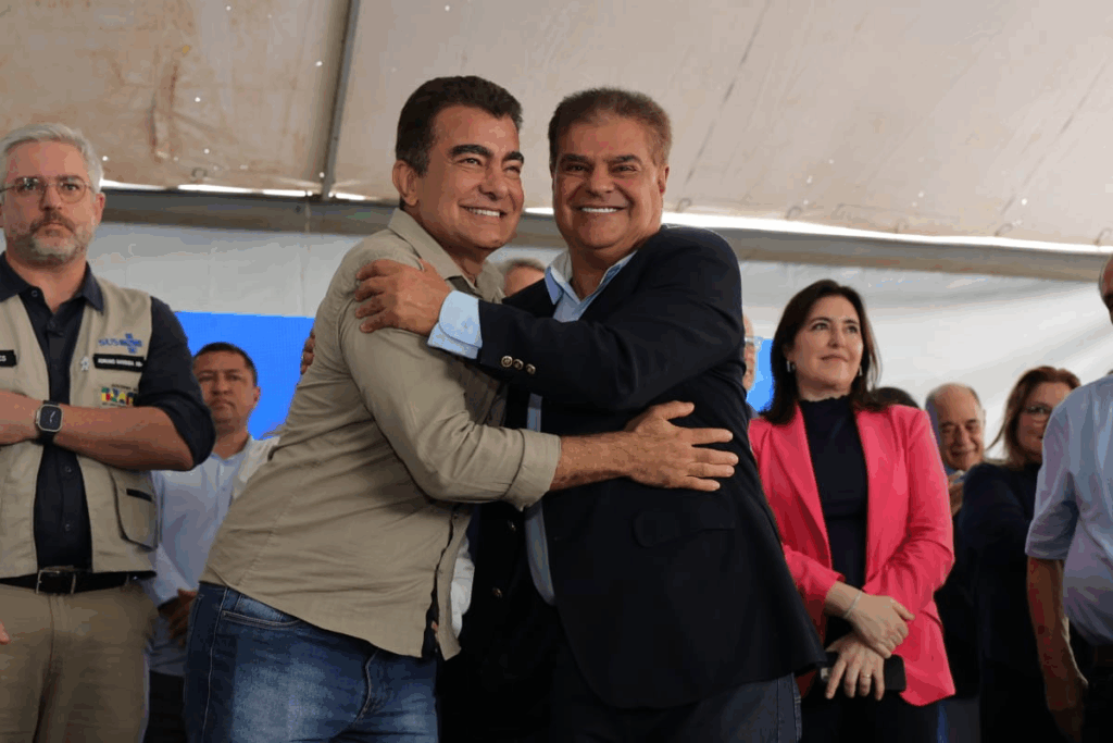 Em entrega de policlínica, Marçal cobra mais recursos para saúde de Dourados