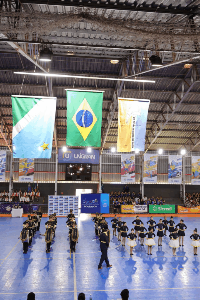 Prefeitura realiza I Festival de Fanfarras Educart e movimenta o sábado em Dourados