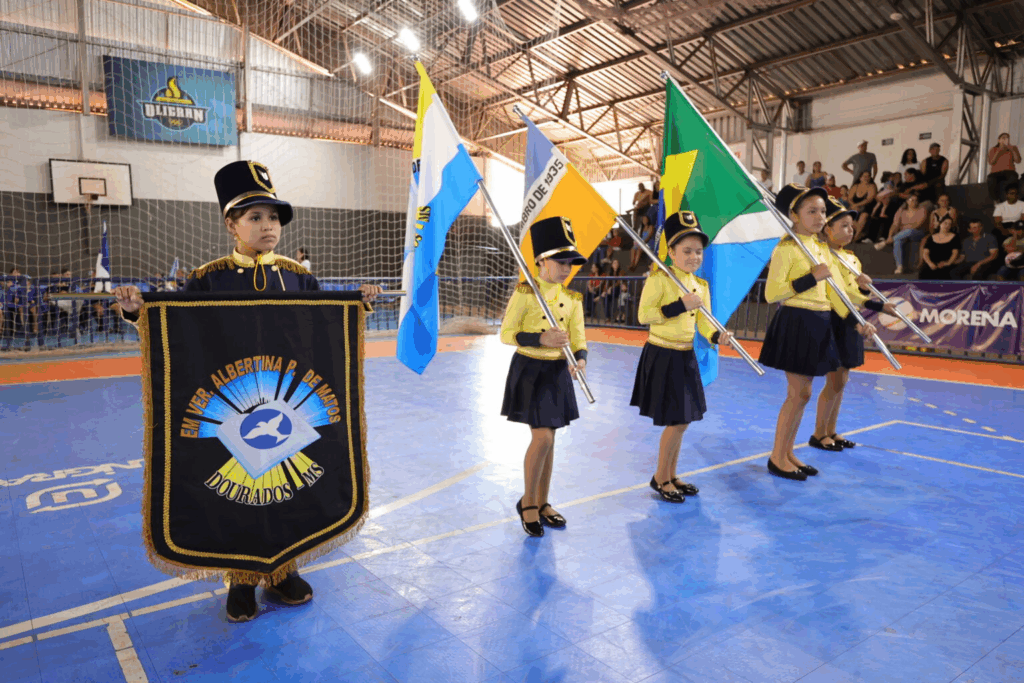 Prefeitura realiza I Festival de Fanfarras Educart e movimenta o sábado em Dourados