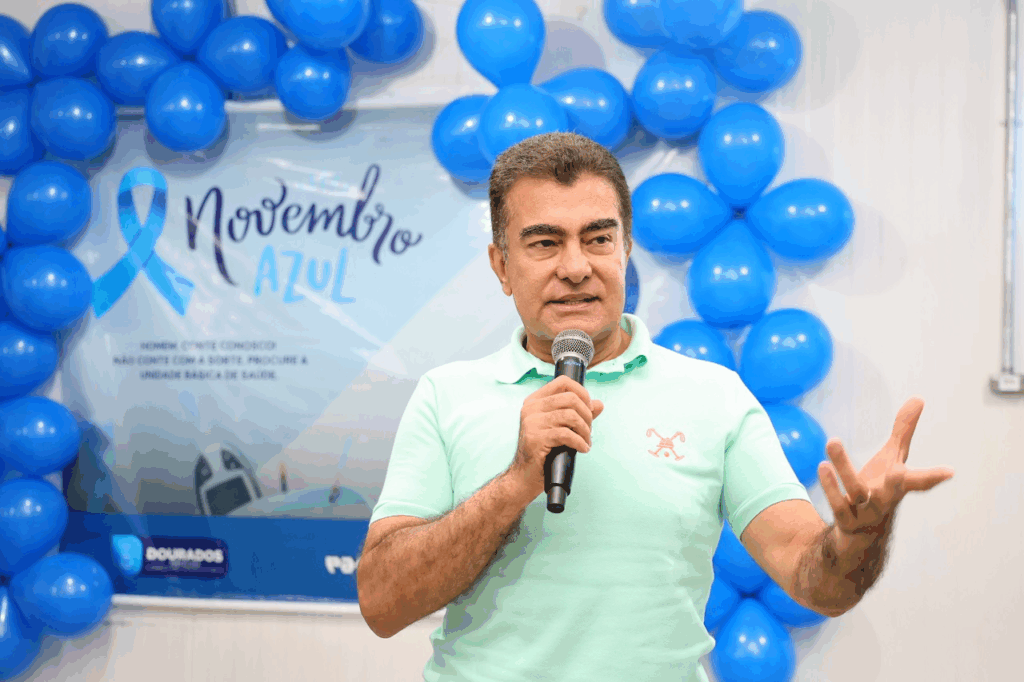 Prefeitura abre Novembro Azul alertando homens para cuidado com a saúde o ano todo Prefeitura abre Novembro Azul alertando homens para cuidado com a saúde o ano todo