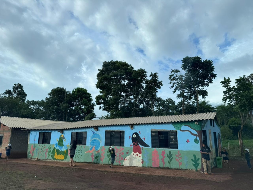 Com apoio do MPMS, Aldeia Jaguapiru inaugura espaço cultural em ação pelo fortalecimento da educação e da cultura indígena