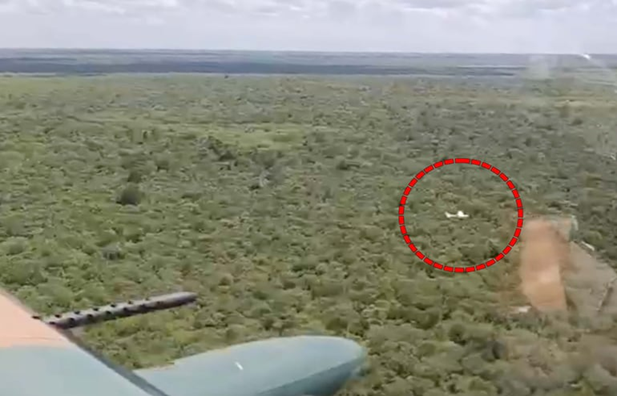 Moradores dizem que avião perseguido pela FAP descarregou cocaína