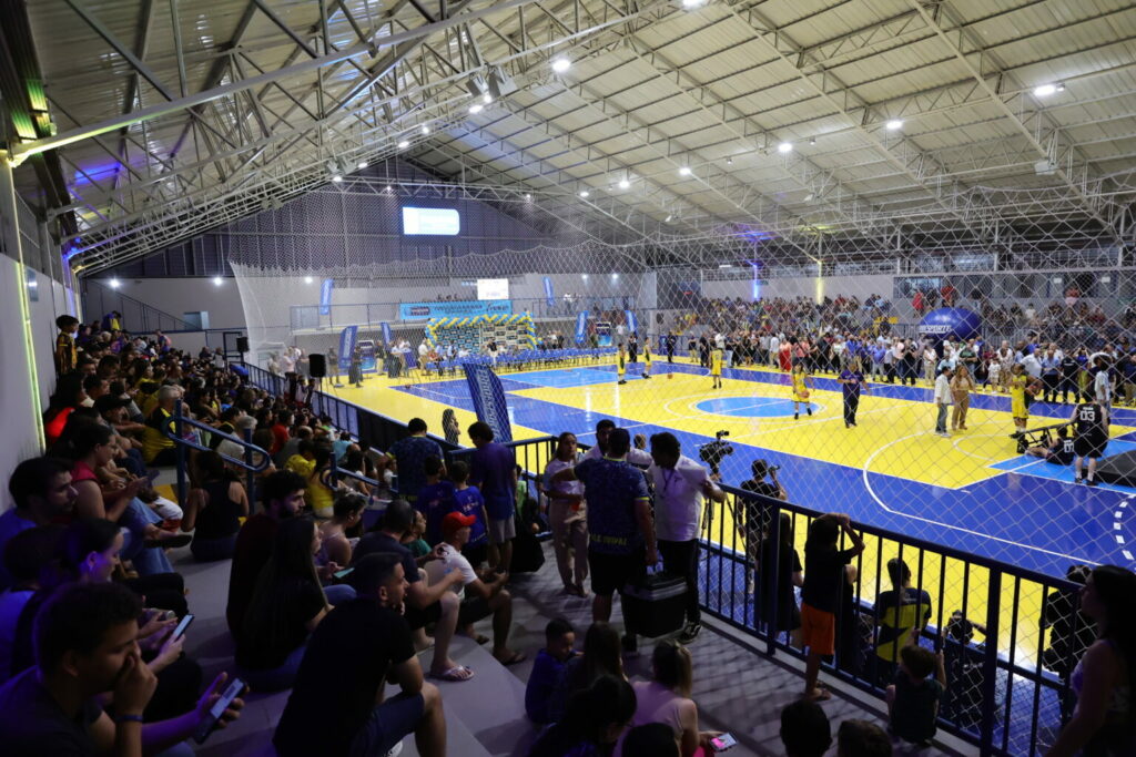 Novo Ginásio Municipal marca avanço histórico na infraestrutura esportiva de Dourados Novo Ginásio Municipal marca avanço histórico na infraestrutura esportiva de Dourados