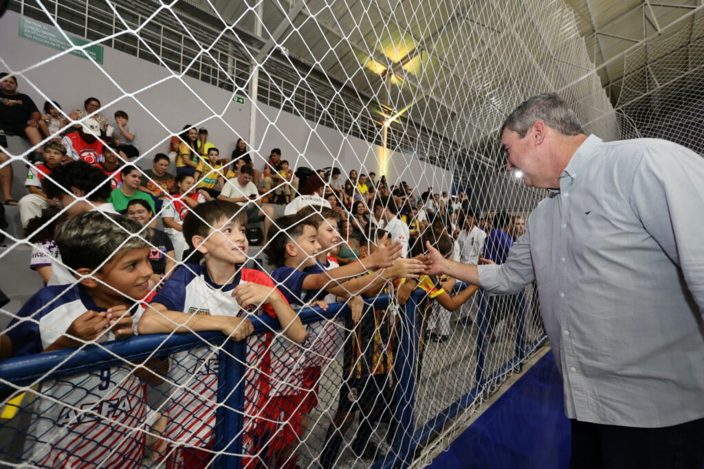 Novo Ginásio Municipal marca avanço histórico na infraestrutura esportiva de Dourados Novo Ginásio Municipal marca avanço histórico na infraestrutura esportiva de Dourados