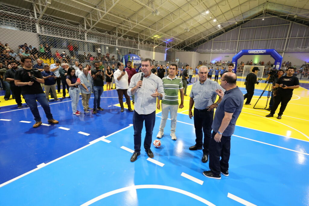 Novo Ginásio Municipal marca avanço histórico na infraestrutura esportiva de Dourados Novo Ginásio Municipal marca avanço histórico na infraestrutura esportiva de Dourados