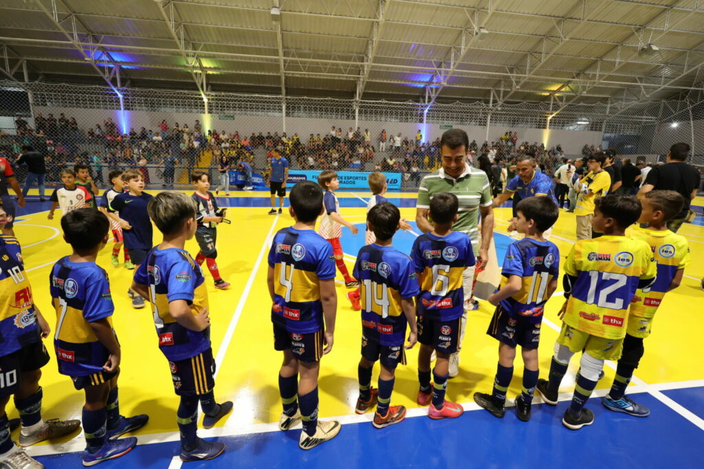 Novo Ginásio Municipal marca avanço histórico na infraestrutura esportiva de Dourados Novo Ginásio Municipal marca avanço histórico na infraestrutura esportiva de Dourados