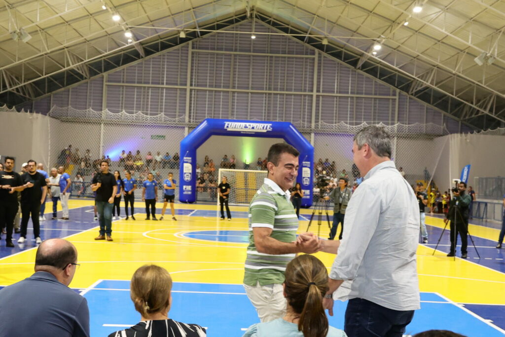 Novo Ginásio Municipal marca avanço histórico na infraestrutura esportiva de Dourados Novo Ginásio Municipal marca avanço histórico na infraestrutura esportiva de Dourados