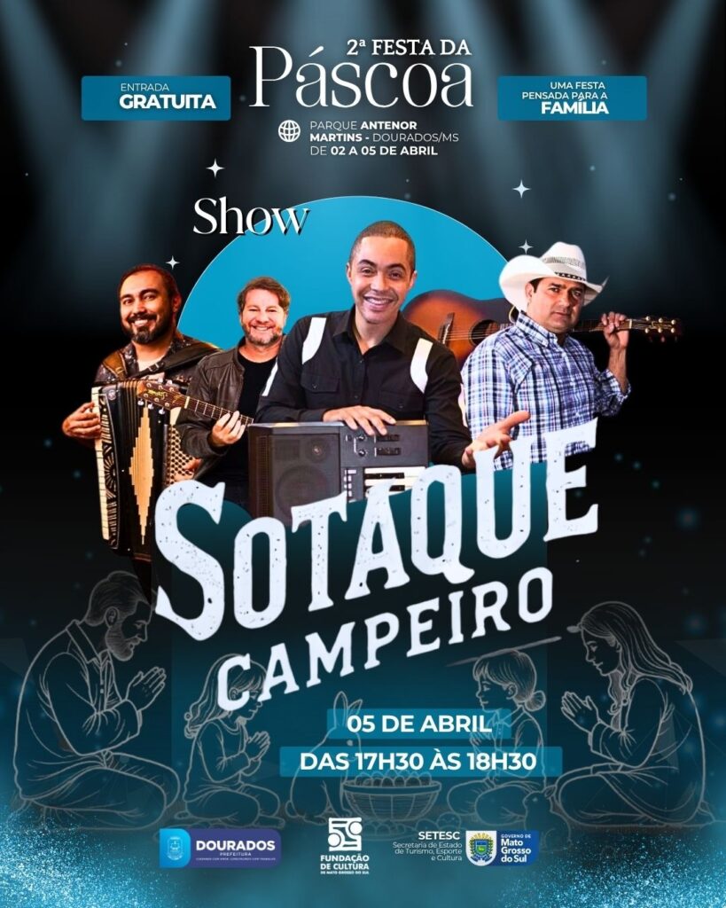 Festa da Páscoa chega no último dia com sorteio de ovos de chocolate, brincadeiras para crianças e shows musicais Festa da Páscoa chega no último dia com sorteio de ovos de chocolate, brincadeiras para crianças e shows musicais