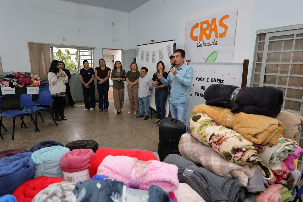 Prefeitura abre Campanha do Agasalho com Varal Solidário no Cras do Cachoeirinha