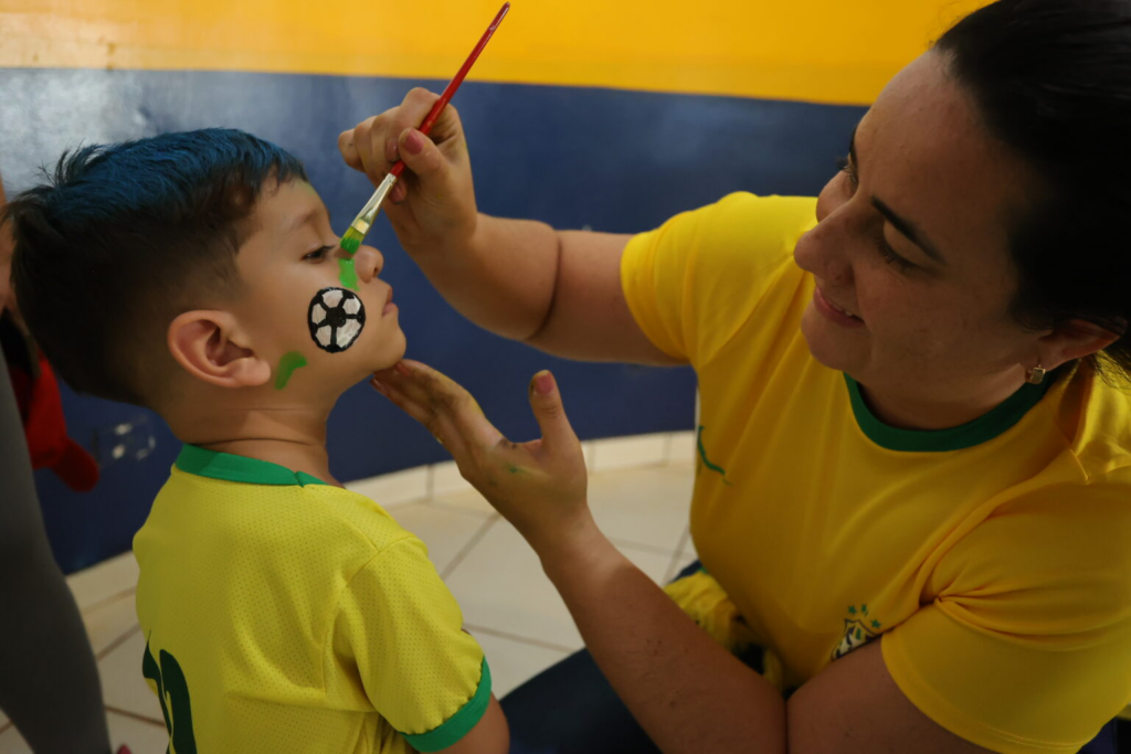 Prefeitura promove treino especial da Copa com festa de esporte, patriotismo e integração Prefeitura promove treino especial da Copa com festa de esporte, patriotismo e integração