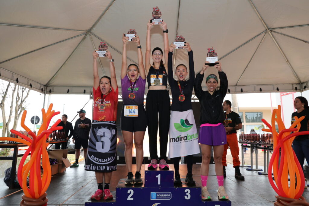 Douradenses superam adversários e vencem sétima edição da Meia Maratona do Fogo Douradenses superam adversários e vencem sétima edição da Meia Maratona do Fogo