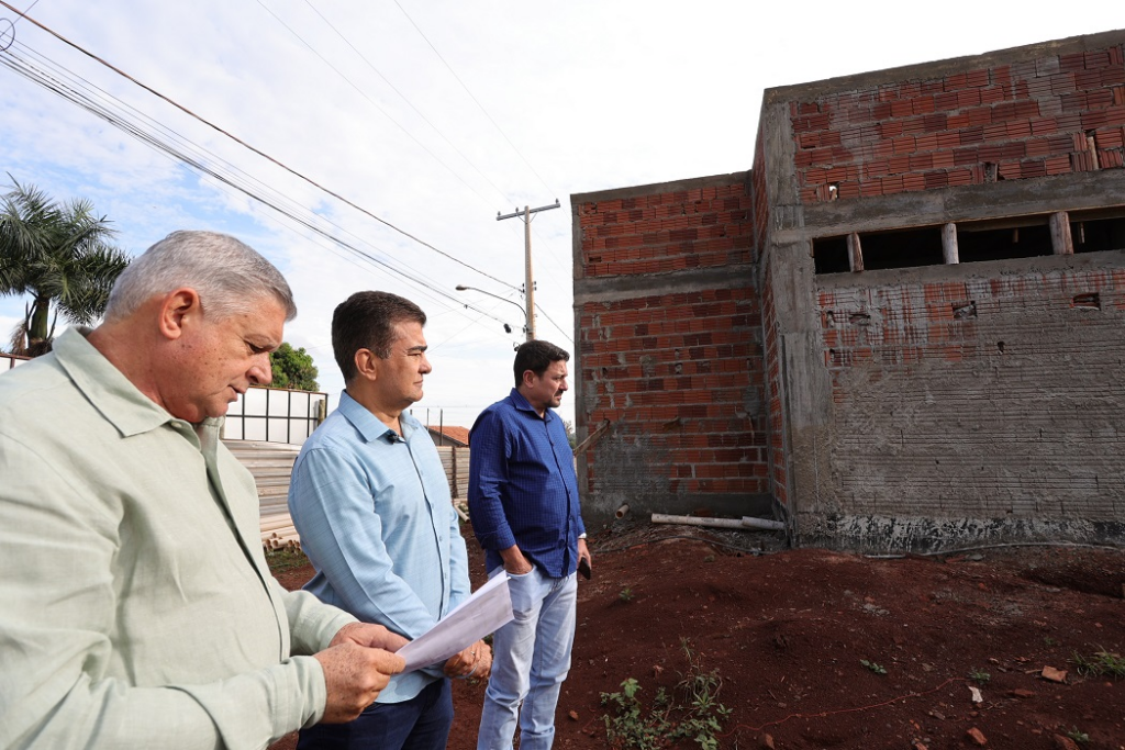 Obra da moderna UBS Jardim dos Estados supera 50% do projeto e segue acelerada Obra da moderna UBS Jardim dos Estados supera 50% do projeto e segue acelerada
