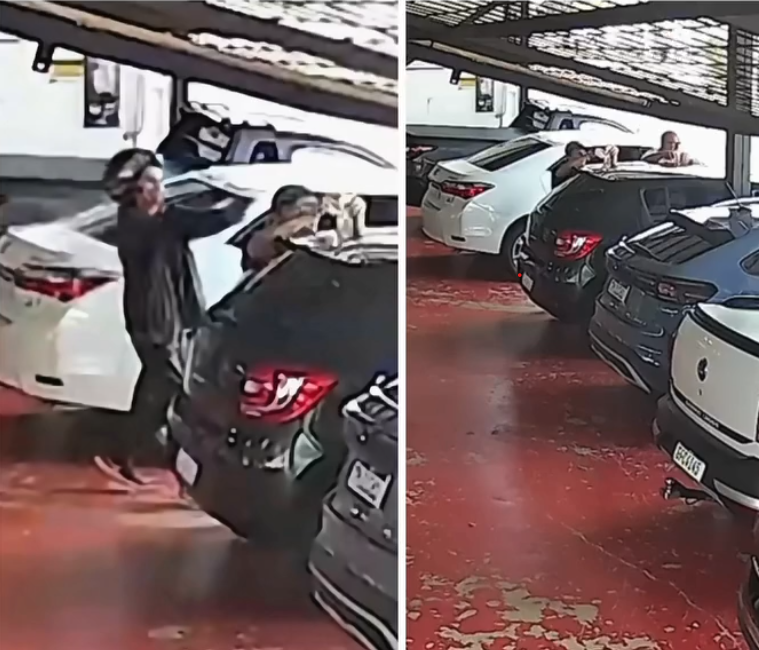 Jovem é assassinado por pistoleiro na garagem de veículos de seu pai Jovem é assassinado por pistoleiro na garagem de veículos de seu pai